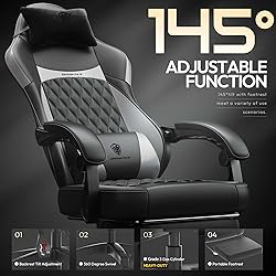 Dowinx Gaming Chair with Pocket Spring