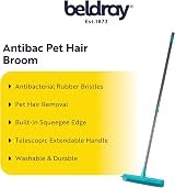 Beldray Antibac Pet Plus Rubber Head Broom with Telescopic Handle 1.2m view 2