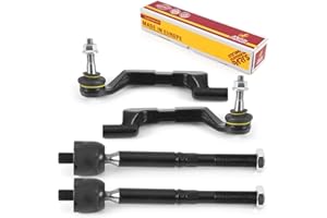 Metrix Premium Chassis Parts - 4 PC Inner & Outer Tie Rod End Kit Fits 11-14 Chrysler 300 AWD, 11-14 Dodge Charger AWD, 18-22 Charger AWD, Replacement EV800960, ES800956, ES800957, Made in Europe