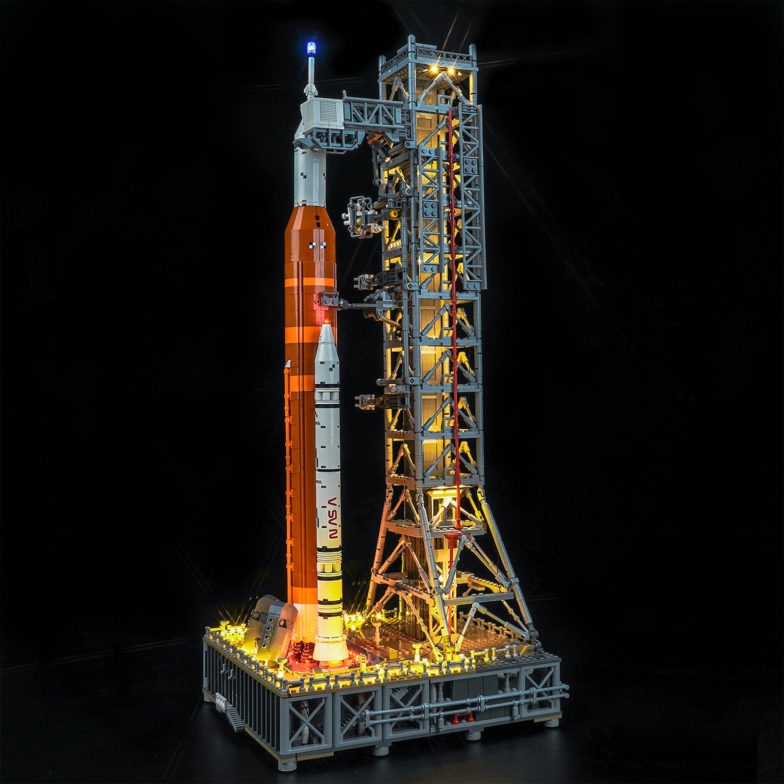 Led Light Set for Lego 10341 NASA Artemis Space Launch System (No Lego), Decoration Lighting Set for Creative Toys - Standard Version