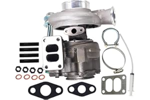 HATURBO HX40 HX40W Turbo Charger Fit for 1989-1993 Dodge D250 1989-1993 Dodge D350 1994-2002 Dodge Ram 2500 1994-2002 Dodge Ram 3500 Diesel Cummins 4050036 Turbocharger