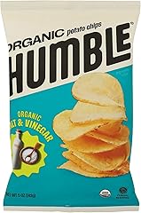 Humble Potato Chips Co Organic Sea Salt and Cider Vinegar Potato Chips, 5 OZ