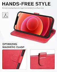 TUCCH Wallet Case for iPhone 12 Pro/iPhone 12