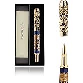 ARTEX Executive Rollerball Pen-Museum Collections-Crafting Timeless Beauty-Luxury Pen Gift & Office Desk Decor, German SCHMIDT refill, Solid Metal Texture