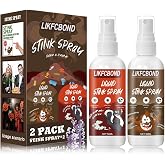 LIKFCBOND Prank Spray Extra Strong 2 Pack, 100ml Stinky Spray Weird Stuff | Sewage-like and Funky Odor Semlling, Potent Practical Gag Gift for Party, Office, Subway, Elevator, Bus