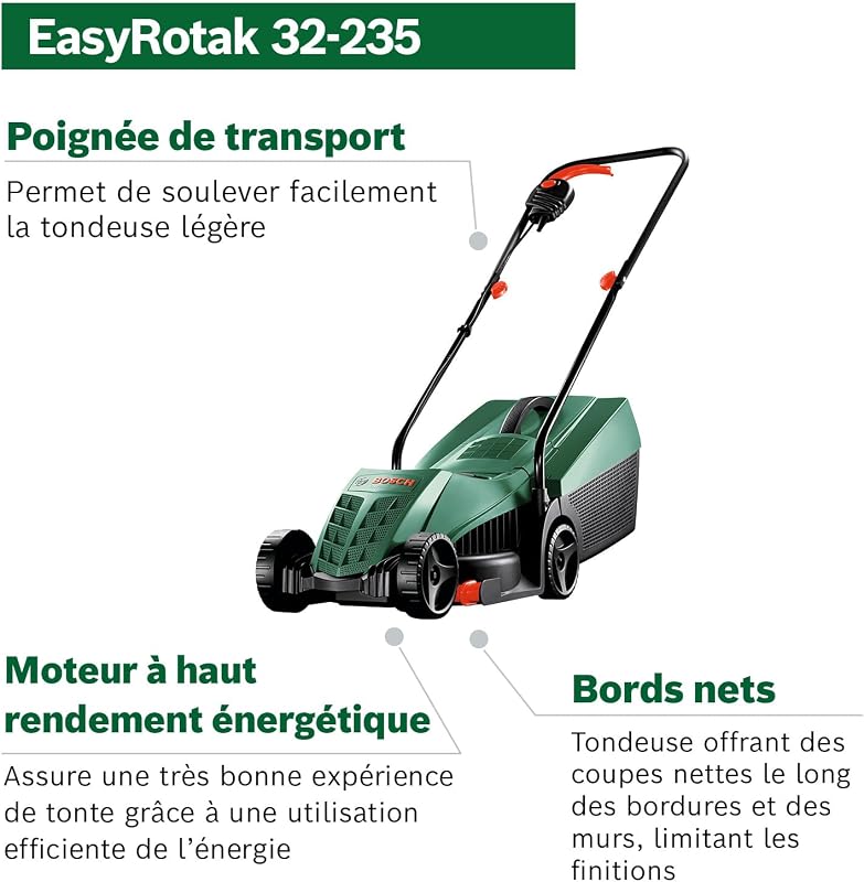 Tondeuse à Gazon Filaire EasyRotak 32-235