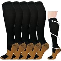 Graduated Medical Compression Socks for Women&Men 20-30mmhg Knee High Sock