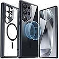 ESR for Samsung S24 Ultra Case, Compatible with MagSafe, Magnetic Case for Samsung Galaxy S24 Ultra, Military-Grade Protection, Yellowing Resistant, Classic Series, Clear Black