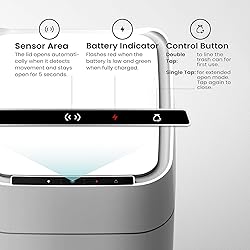 Automatic Self Changing Trash Can, Self Bagging