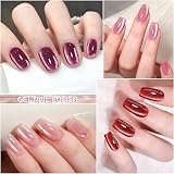 Shining She Cat Eye Gel Nail Polish 4 Nude Pink Red 8 ml Magnetic Set view 6