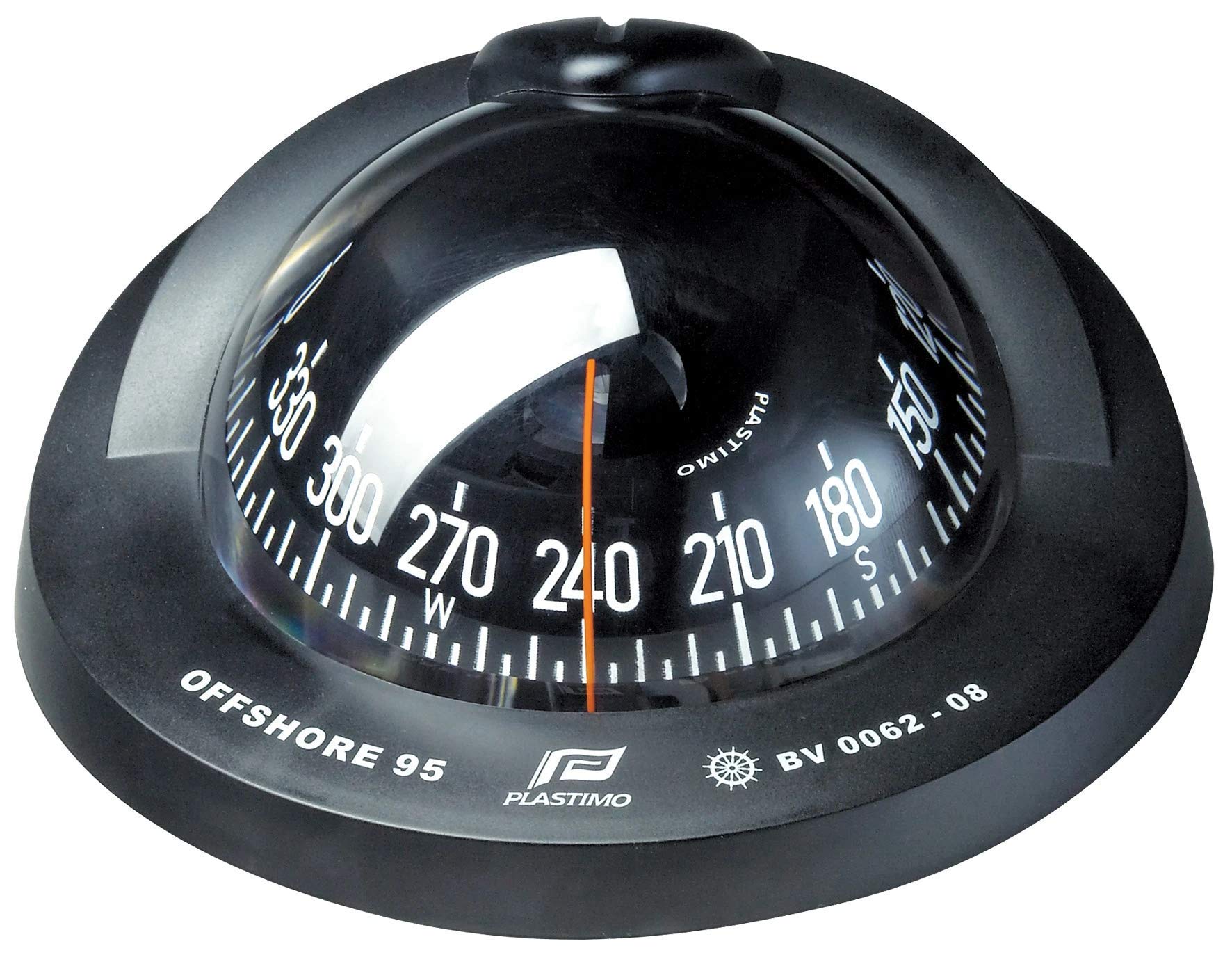 Plastimo Offshore 95 Conic Compass With Black Flat Card 128 x 111 mm