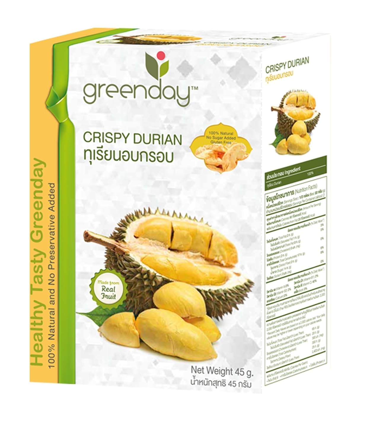 Hasil gambar untuk Greenday Durian Chips Snack