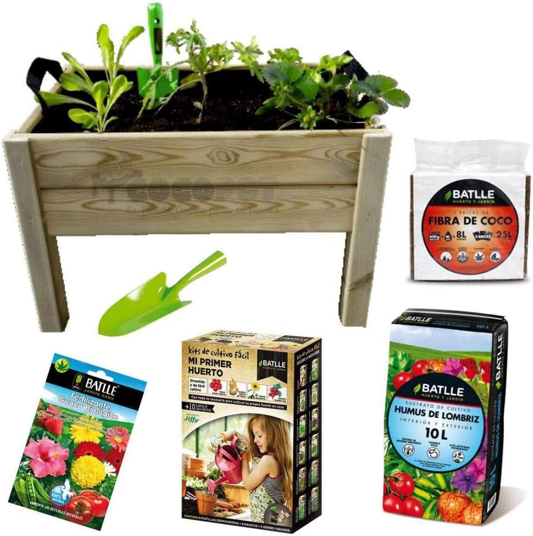 Kit de cultivo Leo Hortalia: Amazon.es: Jardín