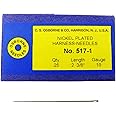 C.S. Osborne Pack of 25 Harness Needles #517 (517-1) Size 1 Made in USA