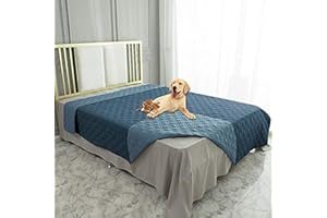 Ameritex Waterproof Dog Bed Cover Pet Blanket for Furniture Bed Couch Sofa Reversible