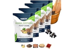 YaiouTiy PRO Herbal Foot Soak Beads, Herbal Shaping Cleansing Foot Soak Beads, Foot Bath Herb, Traditional Chinese Medicated Footbath Foot Herb Soak Spa, Foot Care (40PCS)