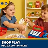 JKG Play Money UK Pounds Pretend Notes Coins for Kids - Educational Toy view 3