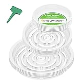 GROWNEER 15 Pack of 6, 8, 10 Inches Clear Plant