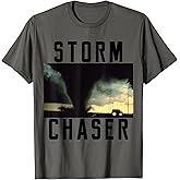 Storm Chaser Tornado Picture Weather Meteorologist T-Shirt