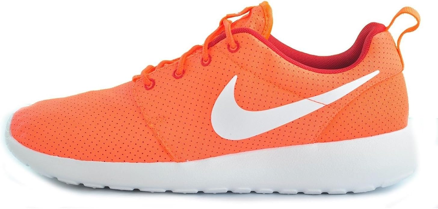 nike roshe white and red