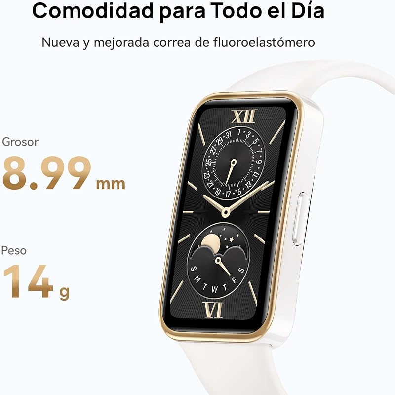 Band 9, 1.47”AMOLED, Larga Duración de 2 Semanas, Rosa