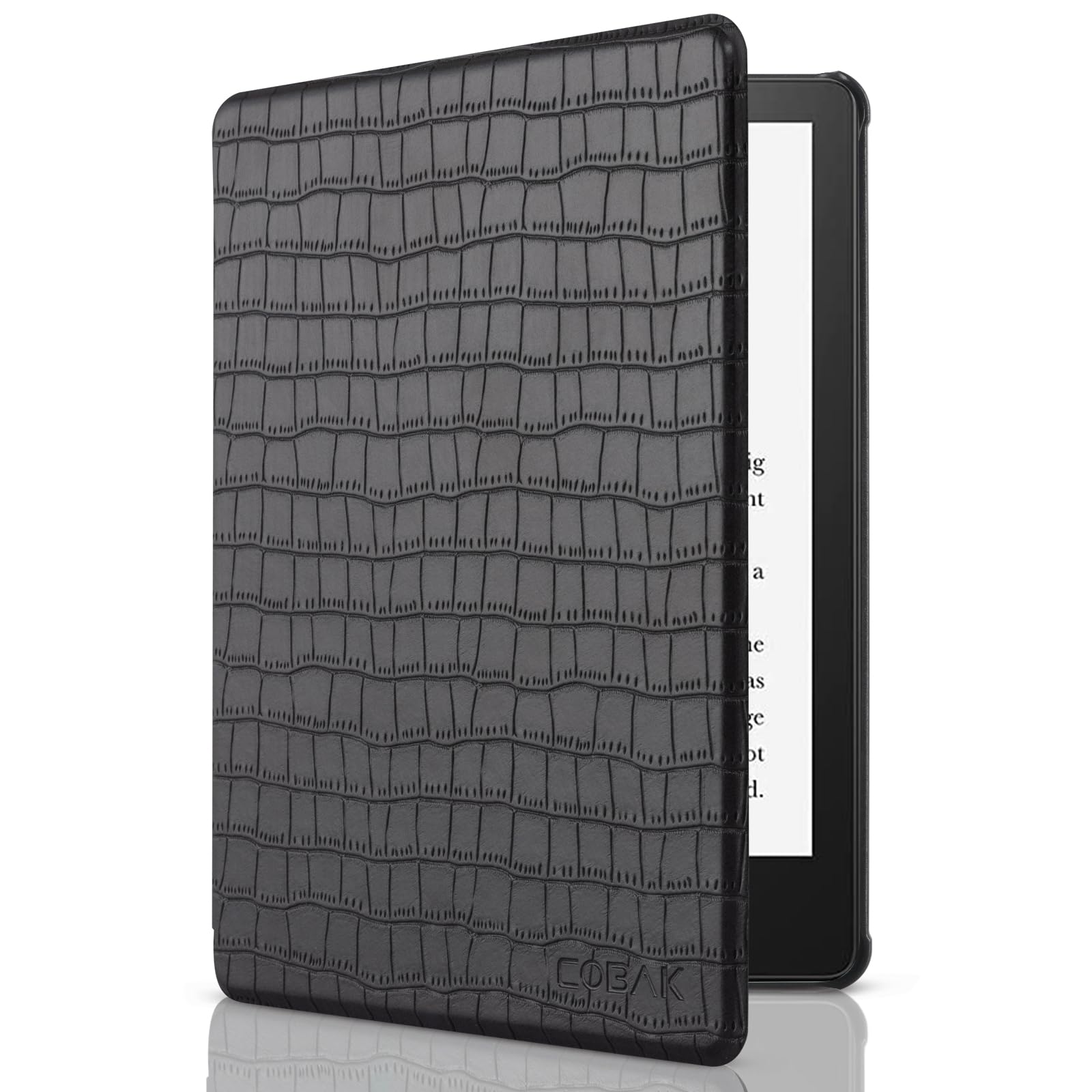 Photo 1 of CoBak Case for All New 6 Inch E-Reader 2024 and 2022 (11 Generation) - PU Leather Smart Cover, Auto Sleep and Wake, not Compatible with Kobo Clara
