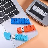 Personalised 3D Print USB Flash Drive 16GB 32GB 64GB Custom Name Memory Stick view 5