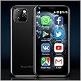 Etigood Android Phone Mini Smartphone 1GB RAM 8GB ROM Unlocked Phones, 2.5'' Touch Screen Quad Core Cellphone with MT6580M/3G Dual SIM/HD Camera/Slim Body Mobile Phone (Black)