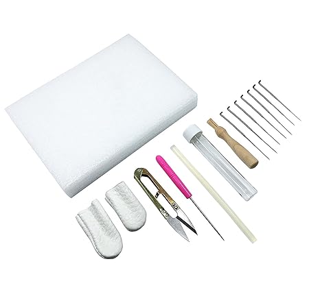Gnognauq Strumento Per Lana Feltro Cardata Kit Lana Fltre Per Lavoretti Creativi Lana Feltro Gomitoli Materiale Fai Da Te Per Attività Creativa