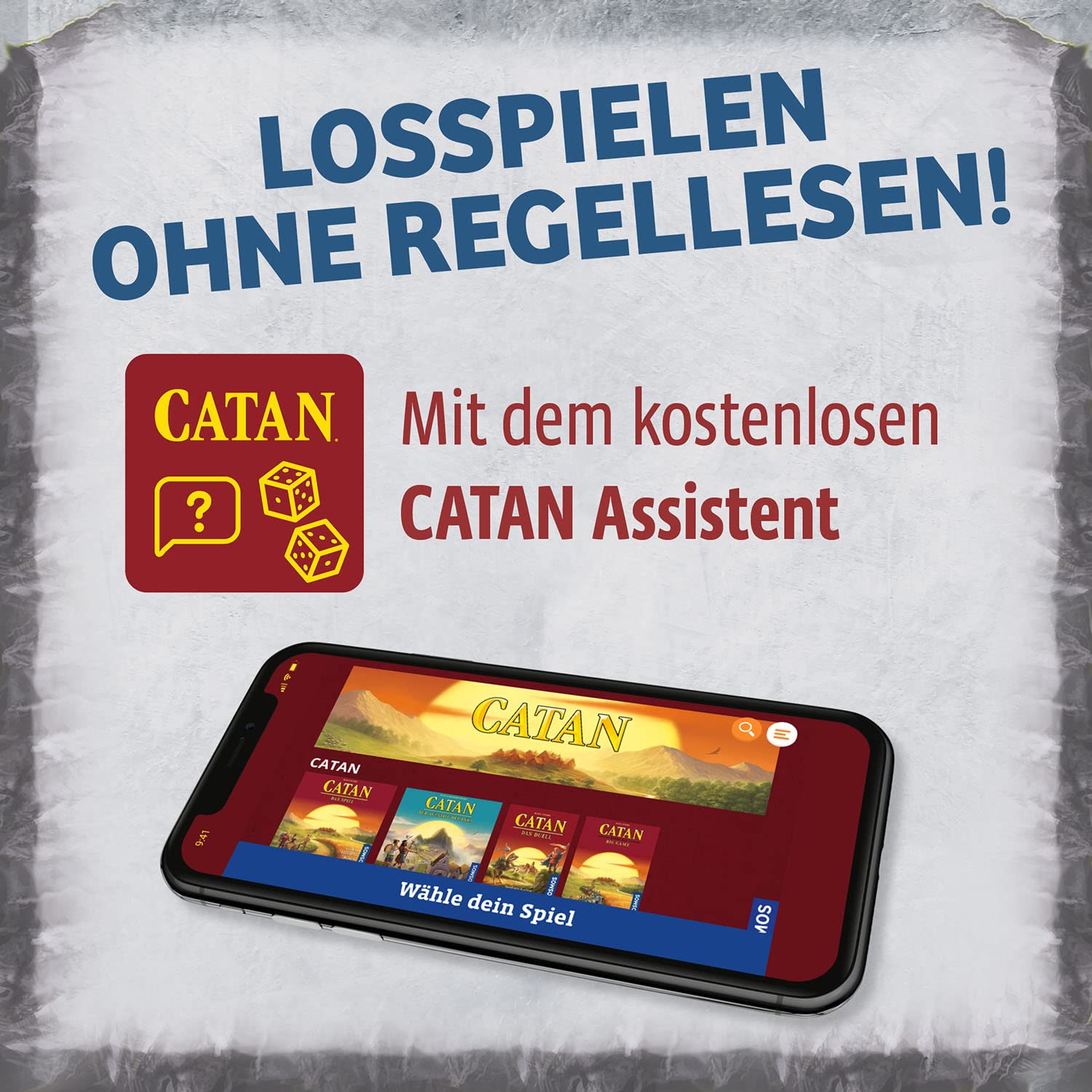 KOSMOS 683221 CATAN - Aufbruch der Menschheit, eigenständiges Spiel, deutsche Version, Gesellschaftsspiel ab 12 Jahre für 2-6 Personen, Brettspiel, Siedler von Catan 6