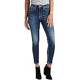 Silver Jeans Co. Women's Infinite Fit High Rise Skinny Leg Jeans