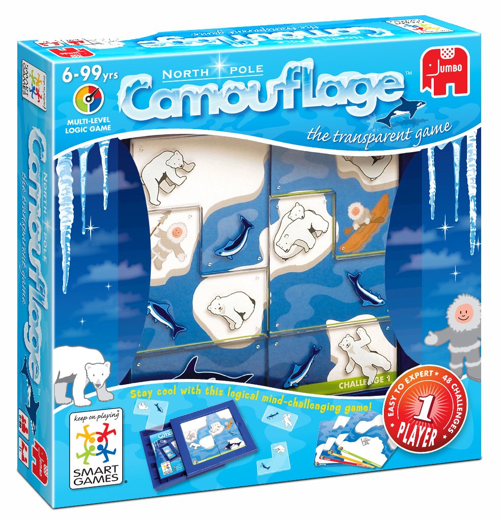 Jumbo Smart Games Camouflage Brainteaser Game Amazon.co.uk Toys & Games