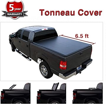 Gevog Soft Tri Fold Tonneau Cover For 2009 2017 Dodge Ram 1500 2010 2017 Dodge Ram 2500 3500 6 5 Ft 74 6 76 3 Fleetside Bed Truck Cargo Bed Cover Amazon Co Uk Car Motorbike