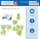 Larsen A23 Ireland Jigsaw Puzzle Topographic Map 65 Pieces - Educational, view 6
