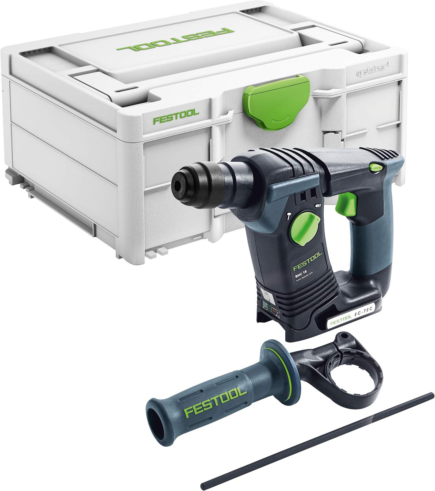 Festool 576511 Cordless Hammer Drill BHC 18-Basic, 199.0 mm*261.0 mm*78.0 mm