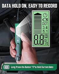 TESMEN TBF-200 Brake Fluid Tester with 8.5-Inch