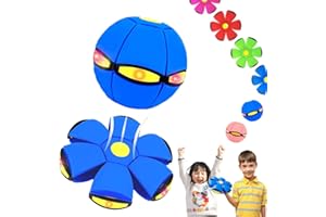Balle rebondissante magique pour enfants avec 6 lumières, soucoupe volante magique améliorée 2026, balles rebondissantes, int