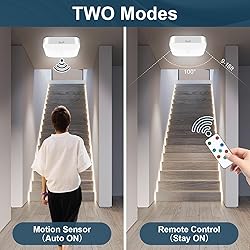 Motion Sensor Rechargeable Ceiling Light