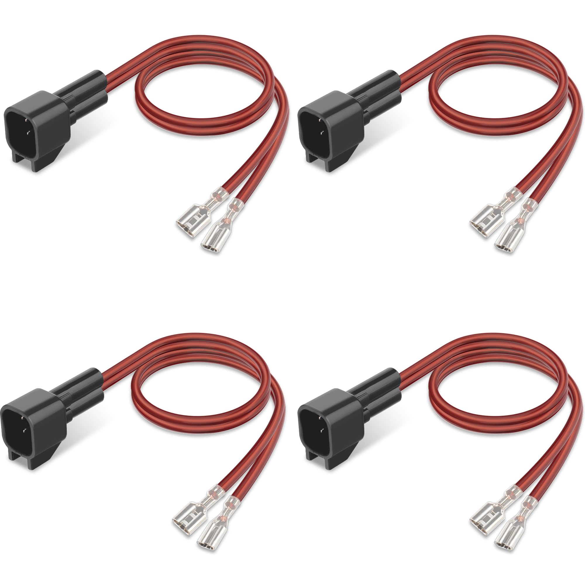 4 Pcs 72-5600 Speaker Harness,Thicker Longer