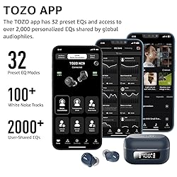TOZO Hybrid Active Noise Cancelling Wireless