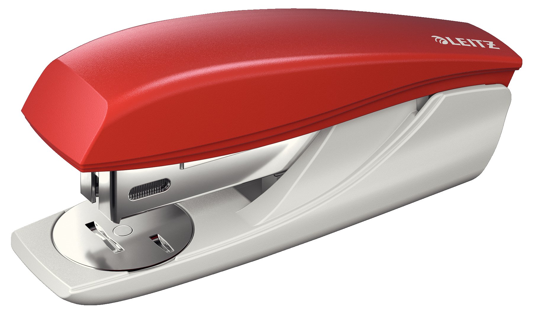 Leitz NeXXt 55016025 Office Stapler Small 25-Sheet Capacity in Blister Packaging Red