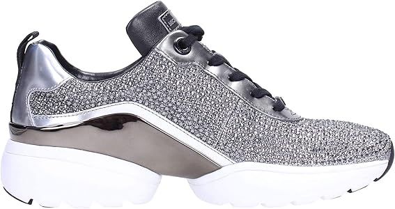 jada mesh and leather trainer