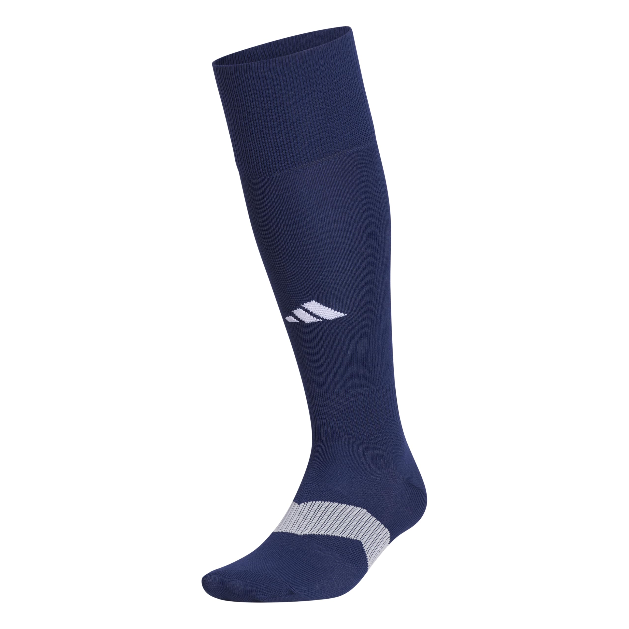 Photo 1 of adidas Metro Soccer Socks for Men, Women, Youth, Boys and Girls, Sports, Team Navy Blue/Clear Grey/White, Large