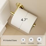 KES Brushed Brass Wall Mounted Toilet Roll Holder SUS304 | A2175S12-BZ view 4