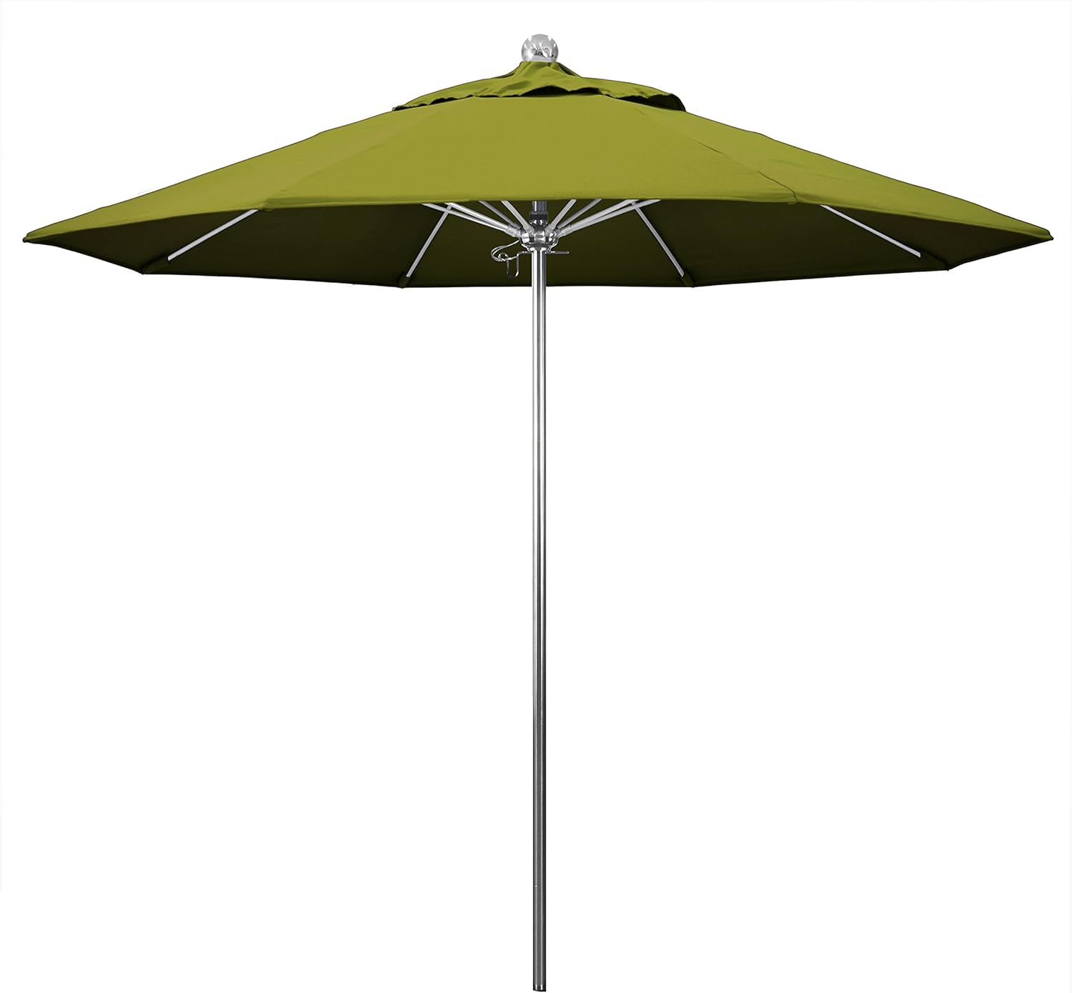 California Umbrella 9' Round Stainless Steel Pole