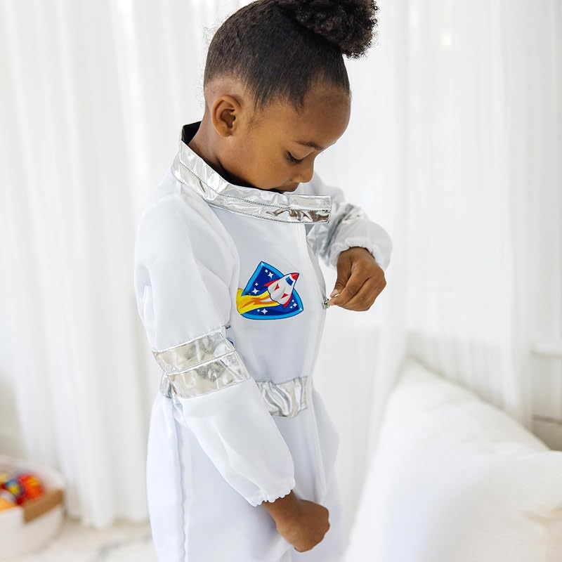 - Astronauten-Kostüm für Kinder, 5-teilig, Rollenspiel, Für Kinder ab 3 Jahren