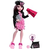 Monster High Draculaura Secret Journal of Horrors Doll and Accessories on the Theme of the Movie Club with University Jacket, Album, Script and Movie Accessories, HXW30