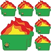 12 Pcs Dumpster Fire Post it Notes Employee Appreciation Gifts Notepads Funny Office Decor Everything is Fine Paper Pads Reminders Memos for Coworker Teacher Staff Friends
