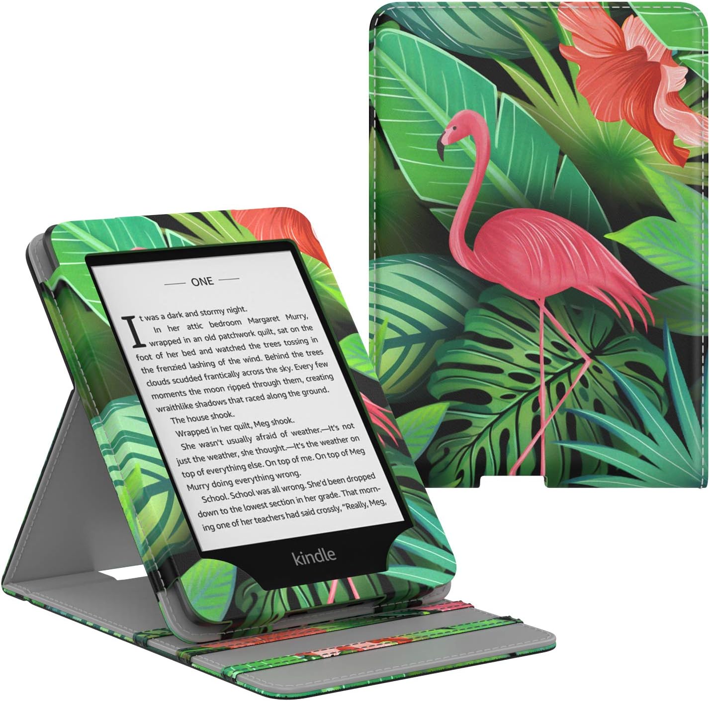 MoKo Case Fits Kindle Paperwhite (10th Generation, 2018 Releases), Premium Vertical