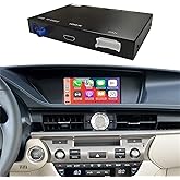 Wireless CarPlay Retrofit Kit Decoder for Lexus RX450 GS NX LX460 RX 2014-2020 Retains Factory Controls Support Android Auto, Mirror Link, Backup Camera, YouTube, Original Car Function